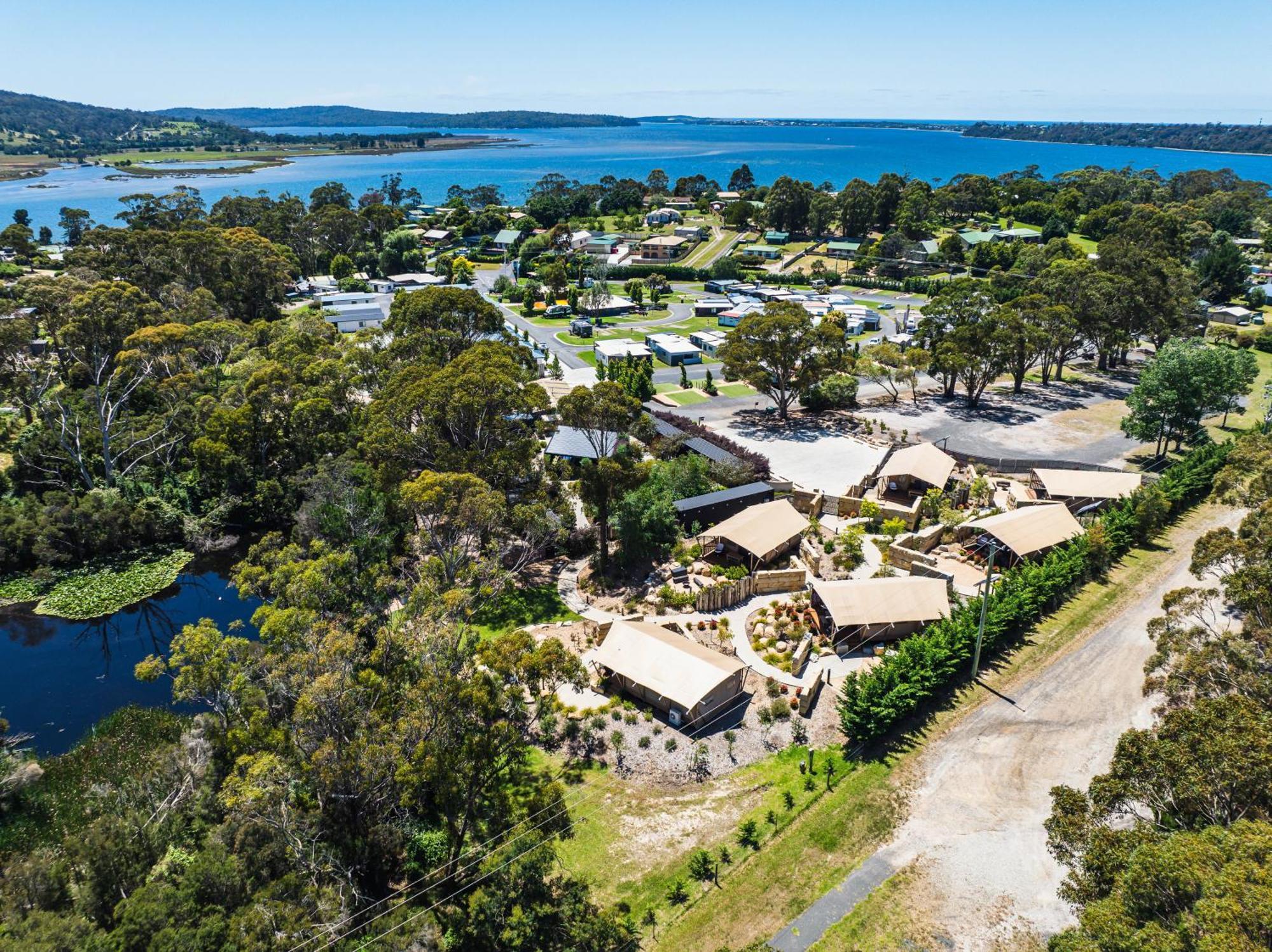 Glamping 148 Tasmania Hotel St Helens Bagian luar foto