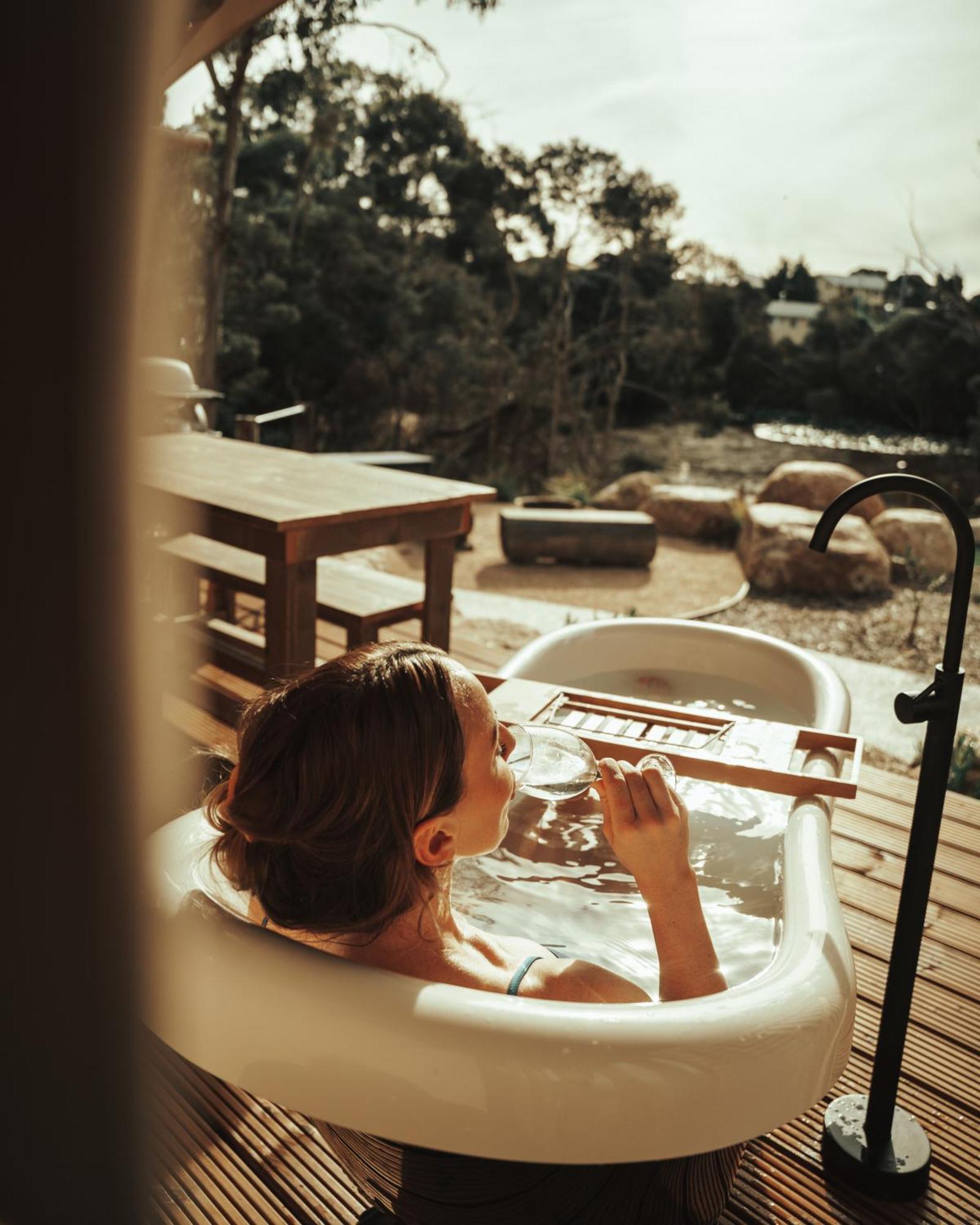 Glamping 148 Tasmania Hotel St Helens Bagian luar foto